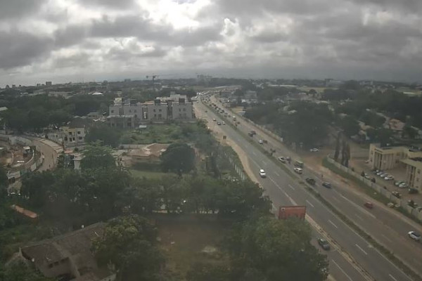 Watch Live Traffic - Giffard – Burma Camp Road, Cantonments Accra.