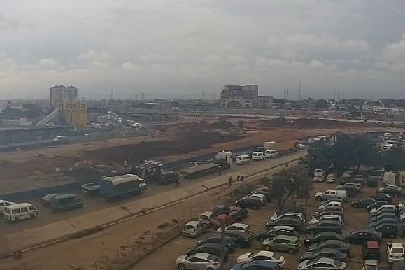 Watch Live Traffic - Harbour Road Motorway Round About Tema.