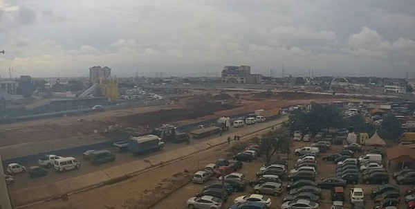 Watch Live Traffic - Harbour Road Motorway Round About Tema.