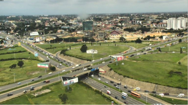 Watch Live Traffic - Tetteh Quarshie Interchange, Accra.